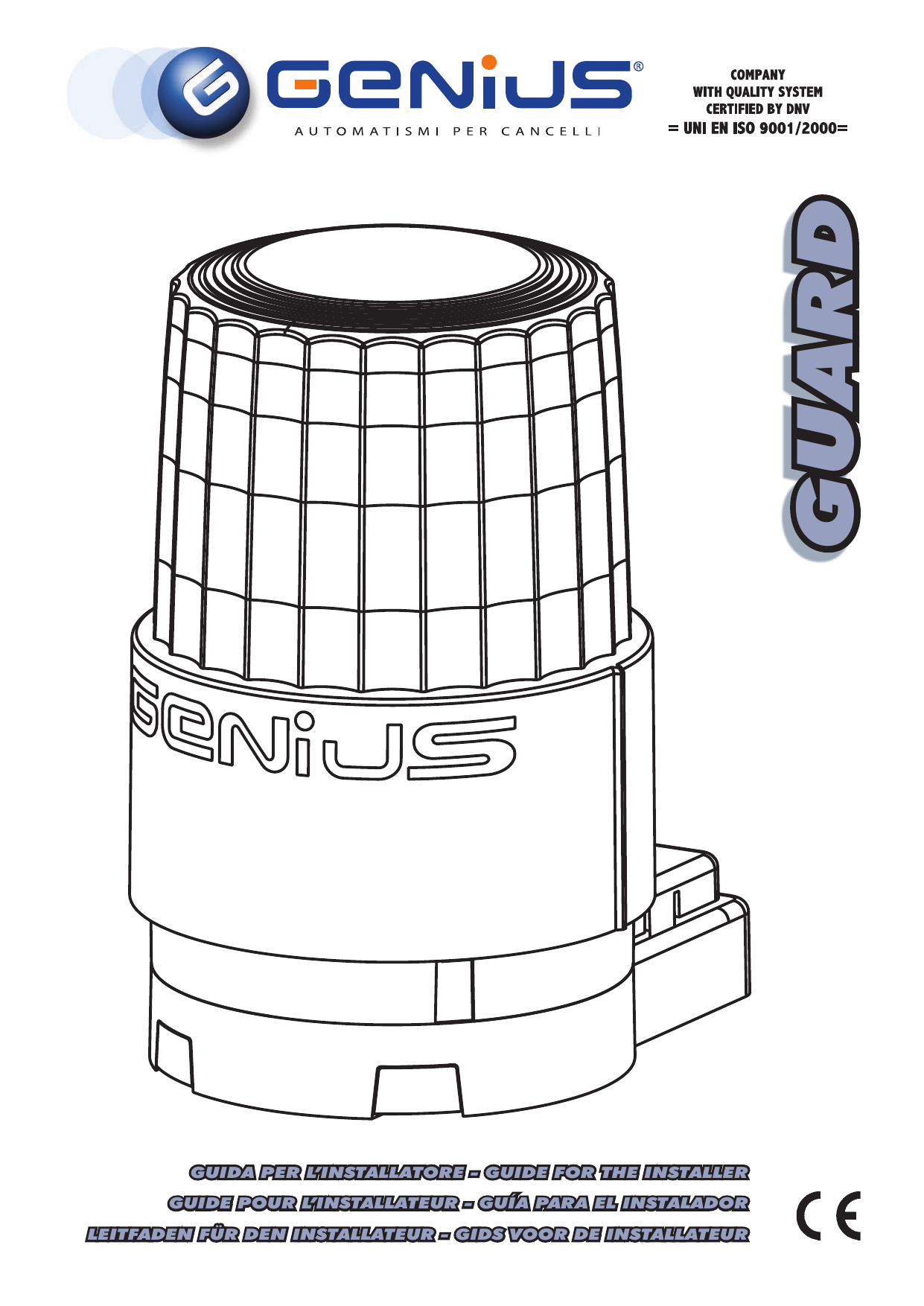 Lampeggiante per automatismi Guard Led 230V 230 V