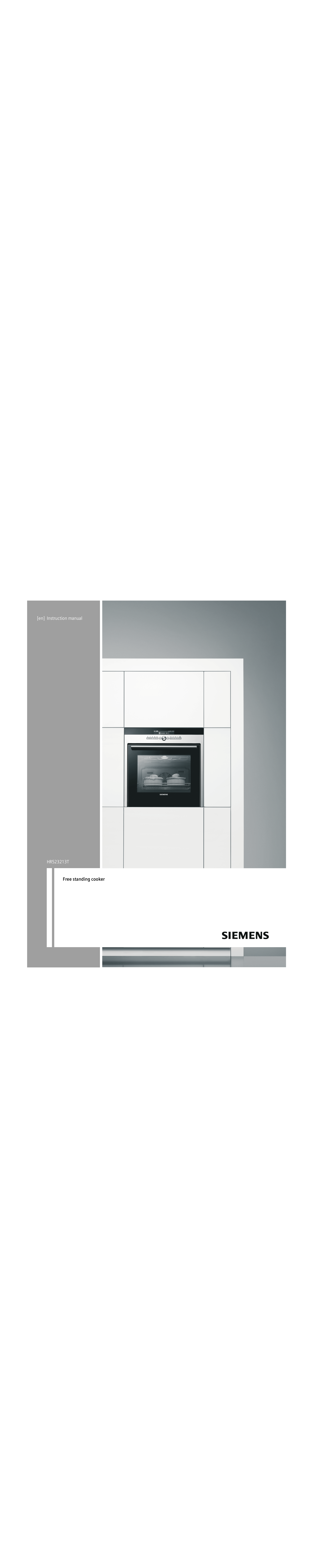 Siemens iQ100 Instruction manual Manualzz