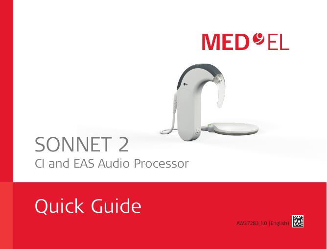 MED-EL SONNET 2 Quick Manual | Manualzz