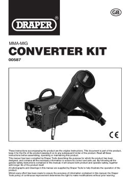 Draper 230V MMA to Mig Converter Instructions