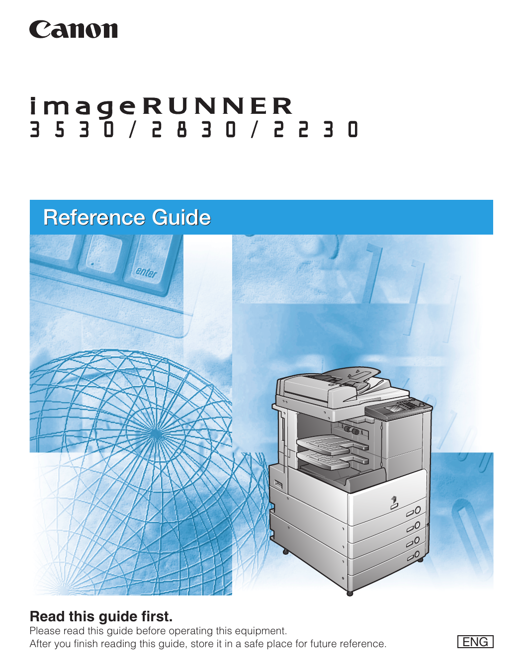 Canon imageRUNNER 2230, imageRUNNER 2830, imageRUNNER 3530 Reference