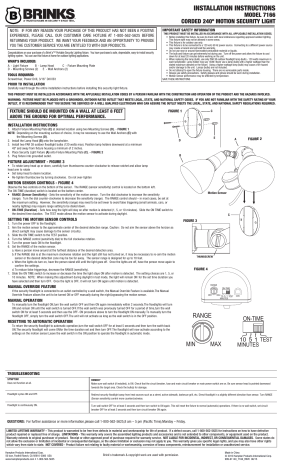 Brinks 7166 Installation Instructions | Manualzz