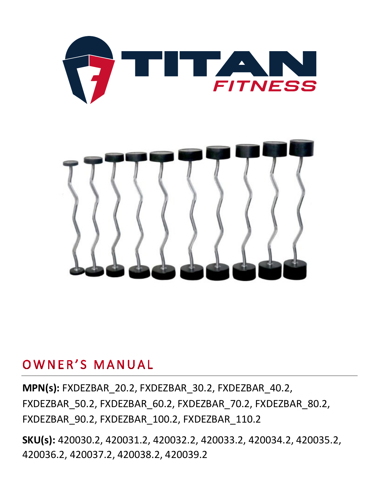 titan fitness ez curl bar