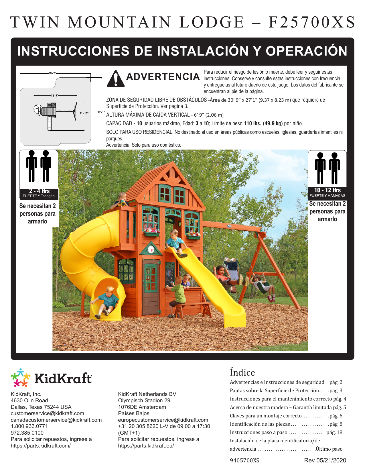 Kidkraft twin best sale mountain lodge playset