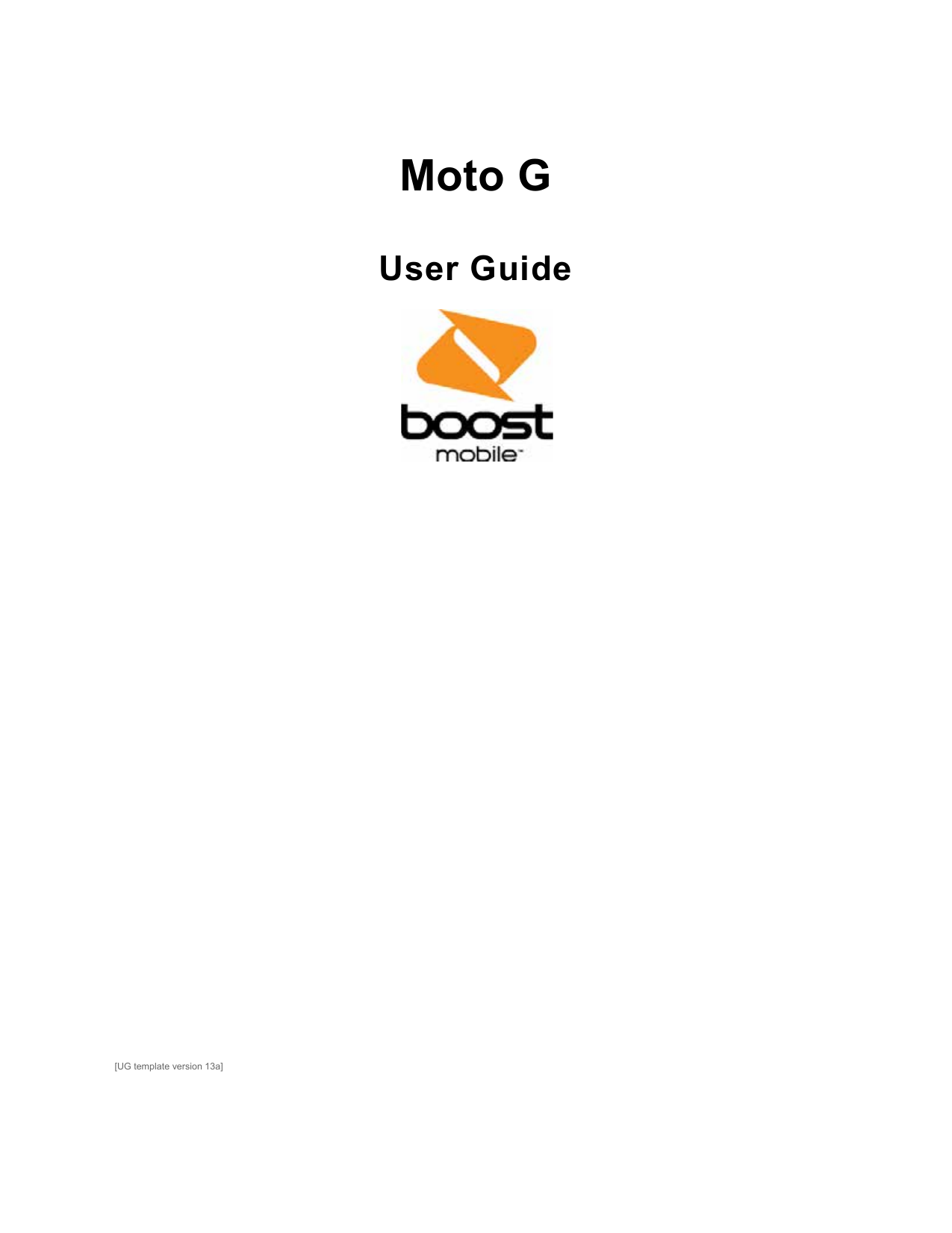 Motorola Moto G User Manual | Manualzz