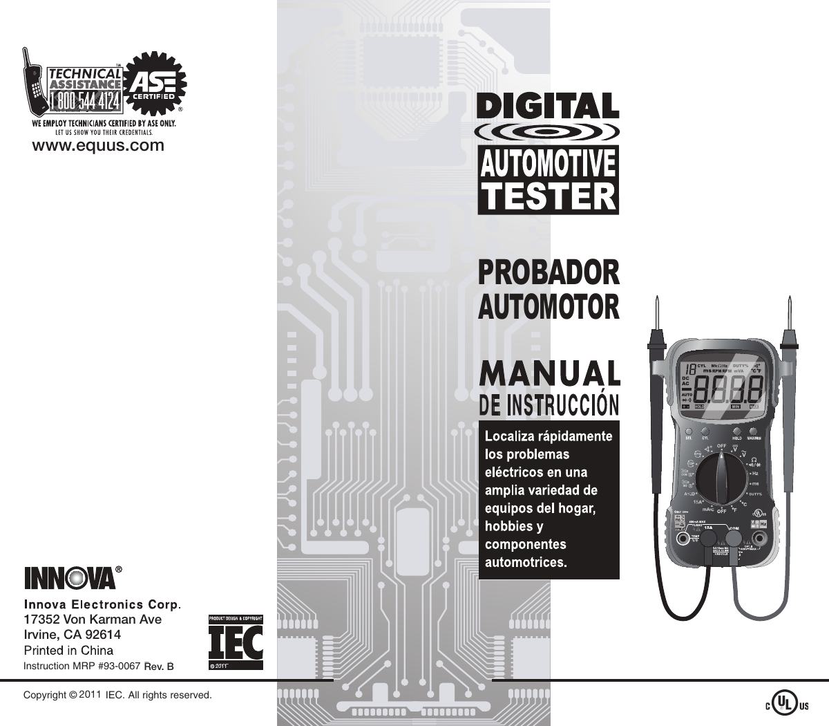 Innova 3340 Owner's manual | Manualzz