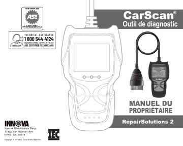 Innova FixAssist 3030RS, 3030RS Owner's manual | Manualzz