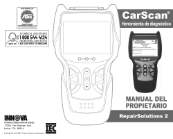Innova FixAssist 3170RS - Owner's manual | manualzz.com