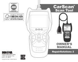 Innova 5310 - Owner's manual | manualzz.com