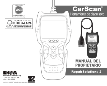 Innova 5410 Owner's manual | Manualzz