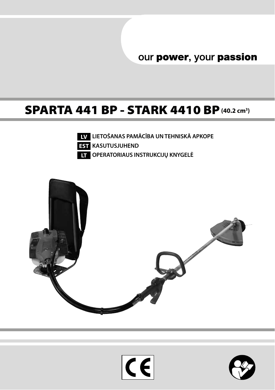 Efco STARK 4410 BP Owner's manual | Manualzz