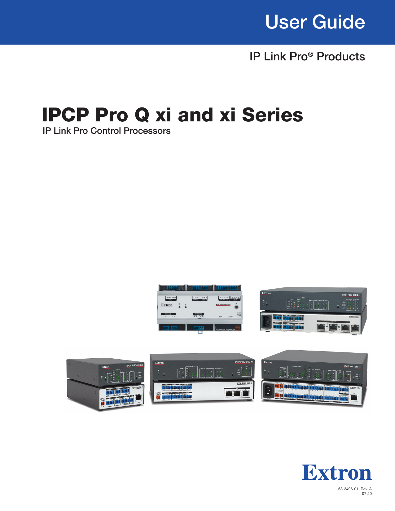 Extron Ipcp Pro Pcs1 Xi Manual Manualzz