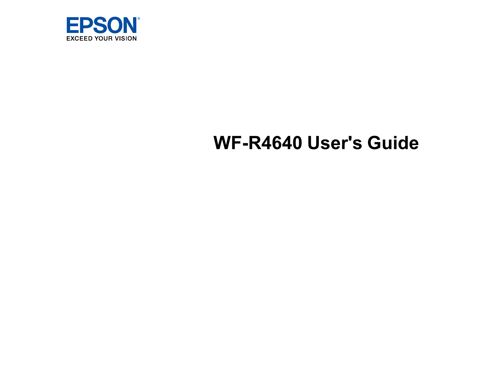 Epson Workforce Pro Wf R4640 Users Guide Manualzz 2593