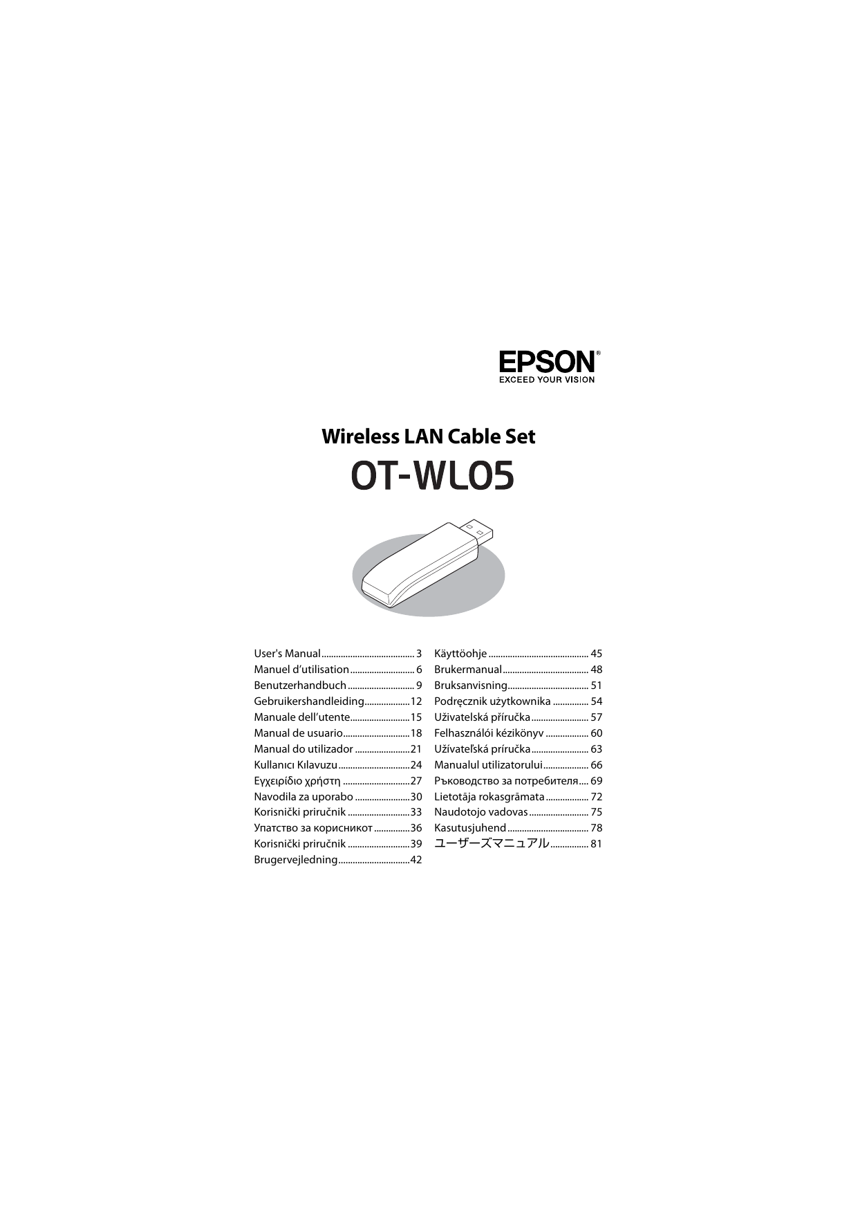 Epson TMH6000IVDT Series Manuale utente Manualzz