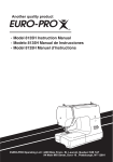 8135H Sewing Machine Instruction Manual | AI Chat