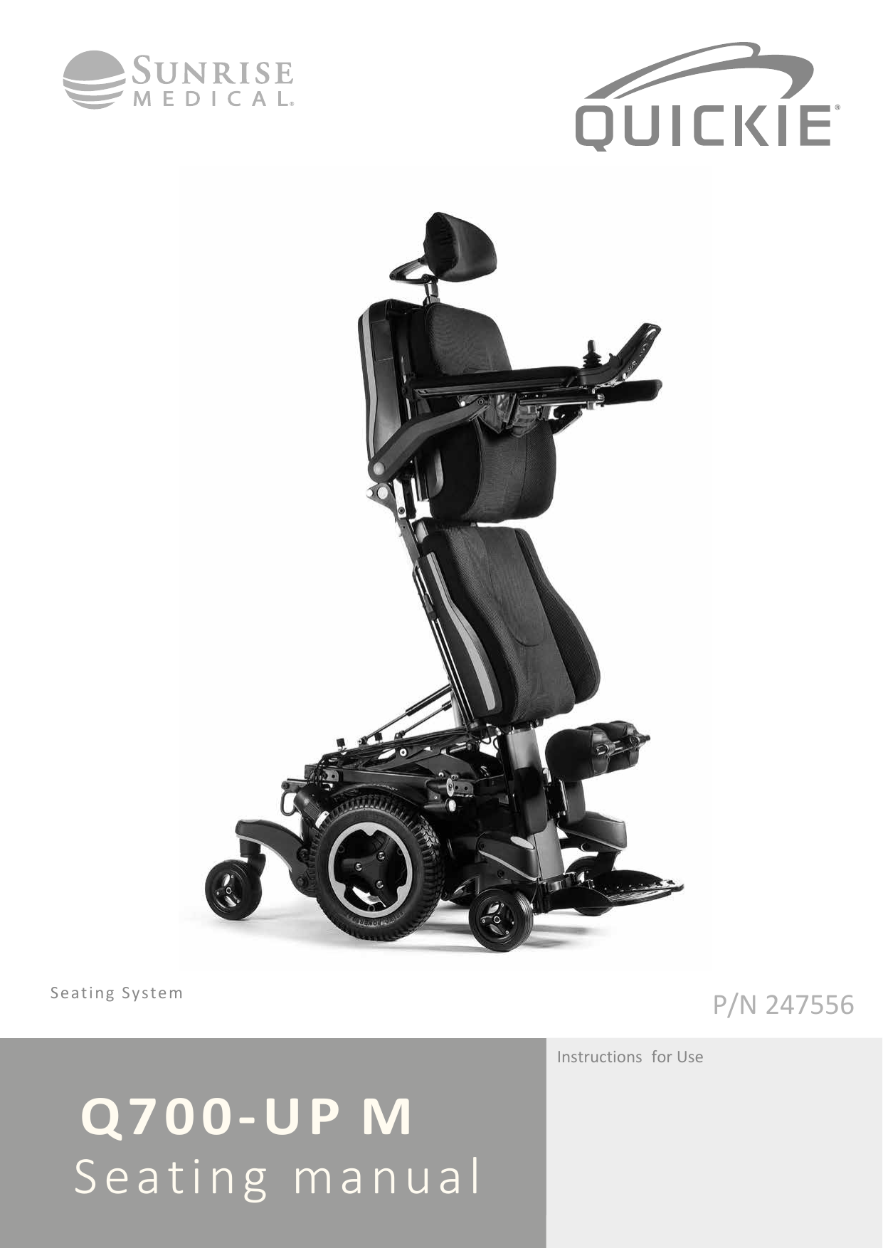 Quickie Q700UP M Power Wheelchair Owner's Manual Manualzz