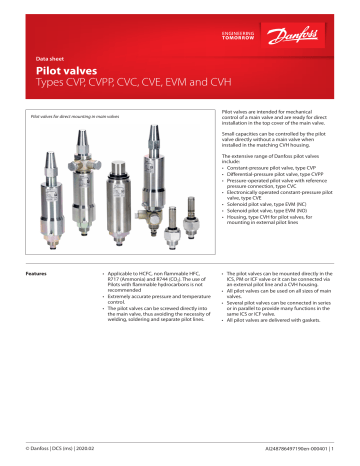 Danfoss cvp hp настройка