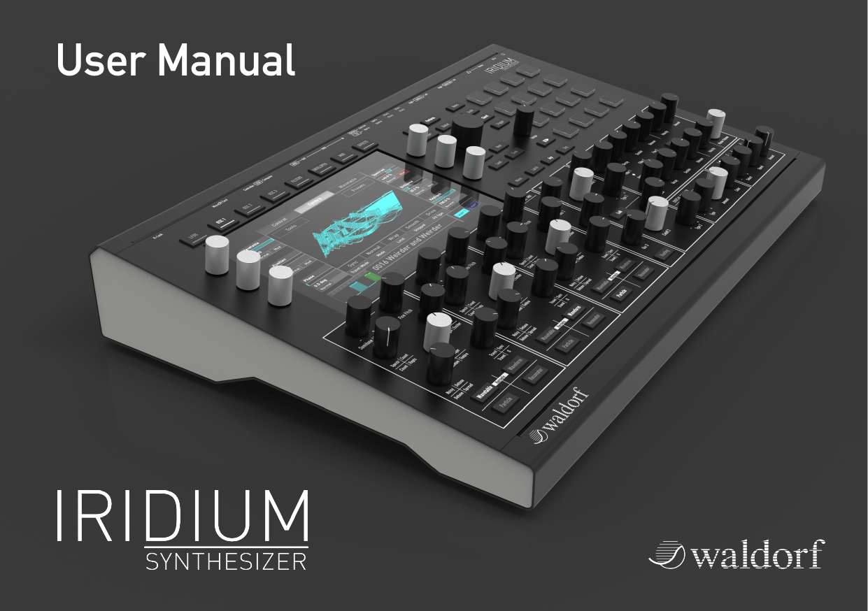 Waldorf Iridium Owner S Manual Manualzz