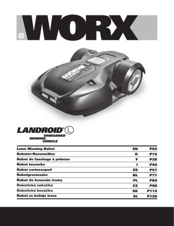 Worx WG798E.1 Landroid Bedienungsanleitung Manualzz