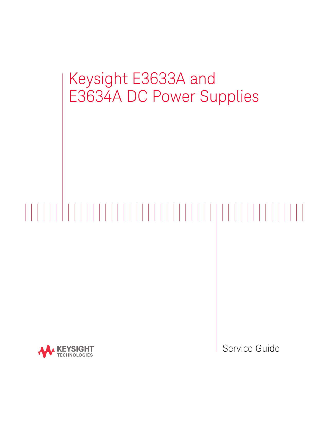 Keysight Technologies E3633A, E3634A User manual Manualzz