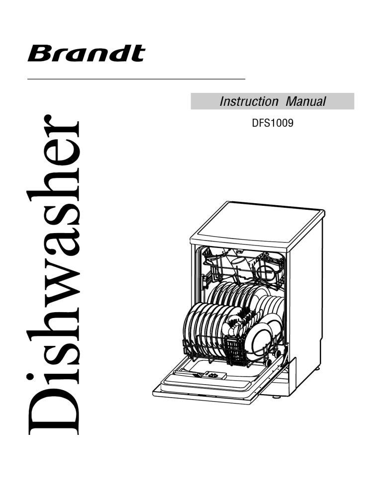 Brandt DFS1009 User manual Manualzz