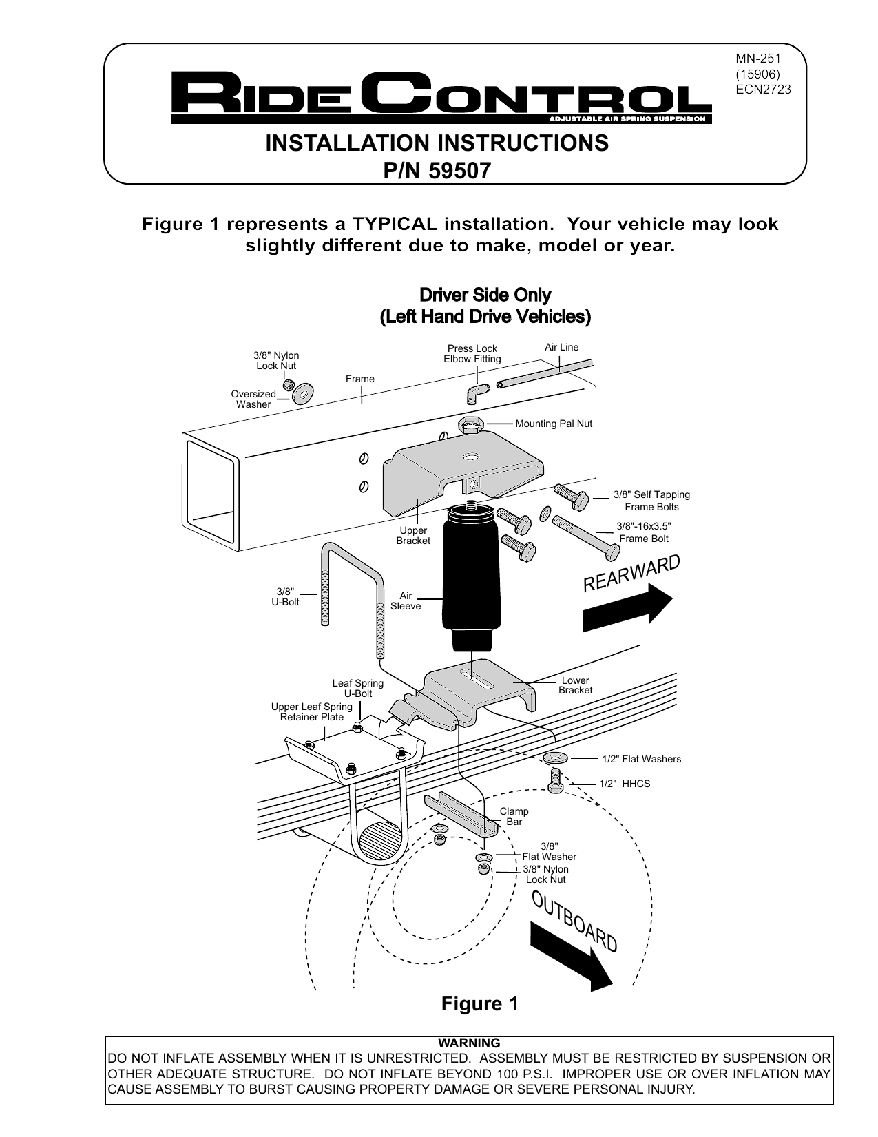 Air Lift 59507 Installation guide Manualzz