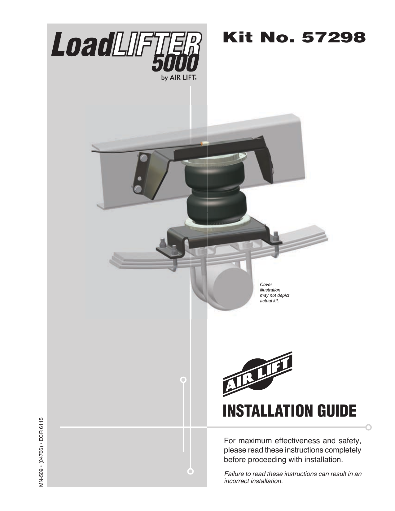 Air Lift 57298 Installation guide Manualzz