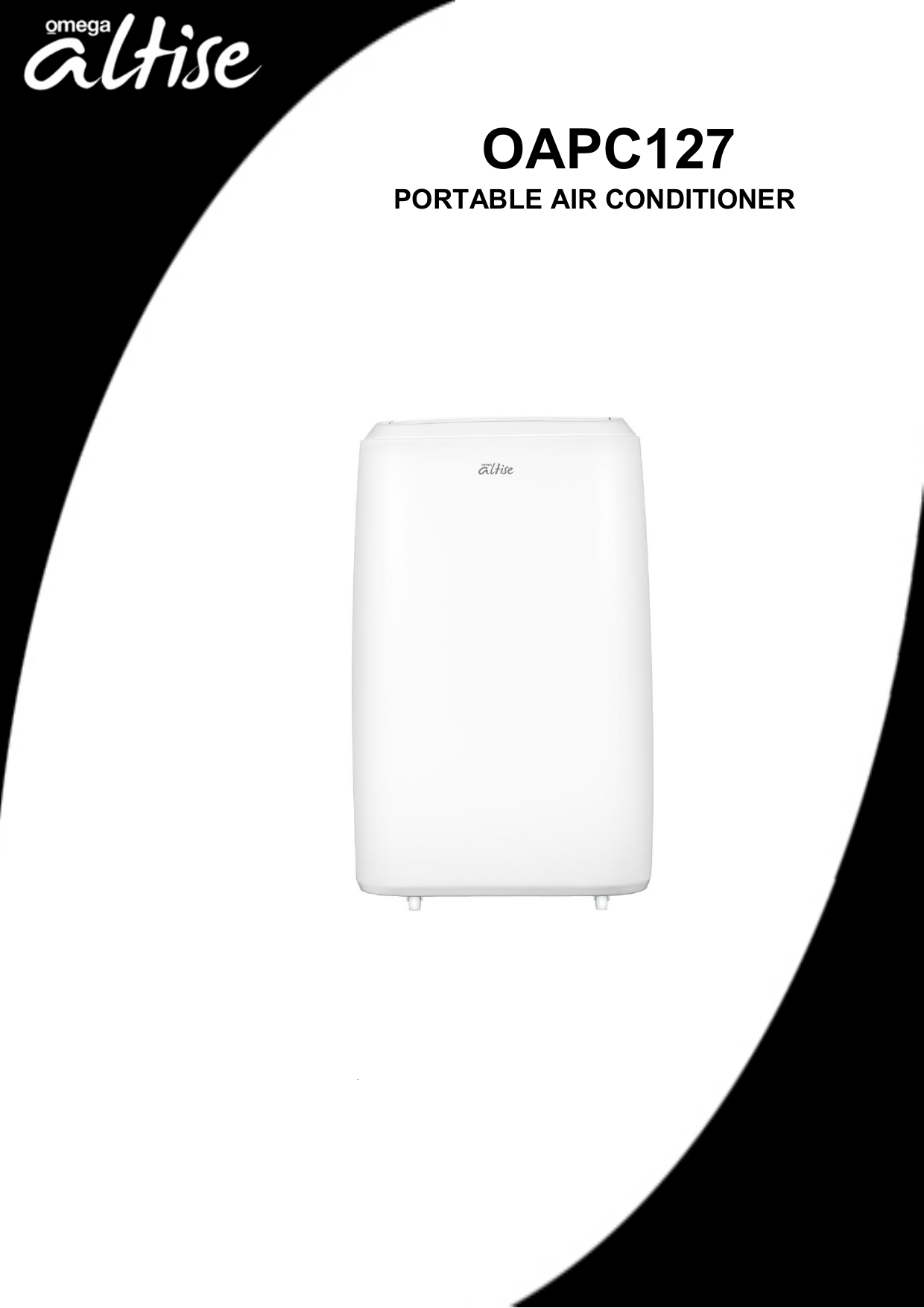 Omega Altise OAPC127 Portable Air Conditioner Owner Manual Manualzz