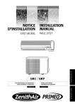 Zenith Air SMC, SMP Installation And Operation Manual