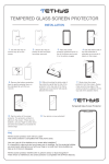 Tethys TT000061 Screen Protector User Guide