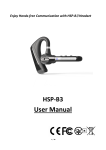 HonShoop Bluetooth Headset V5.0 User Manual