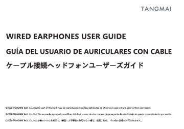 Tangmai wired online earbuds