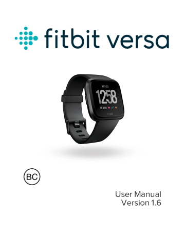 Weather. Fitbit Fitbit Versa Smart Watch, Peach/Rose Gold Aluminium, One Size (S & L Bands Included) | Manualzz