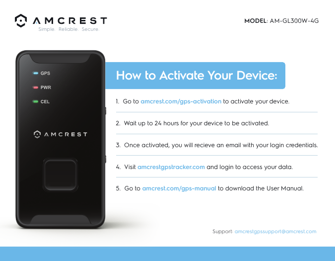 Amcrest store gps manual