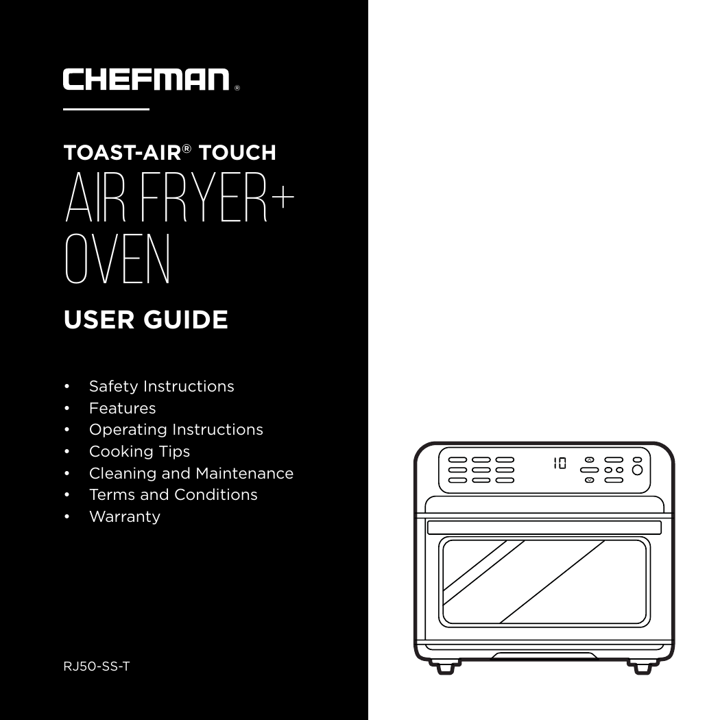 User manual Chefman RJ02-180 (English - 20 pages)