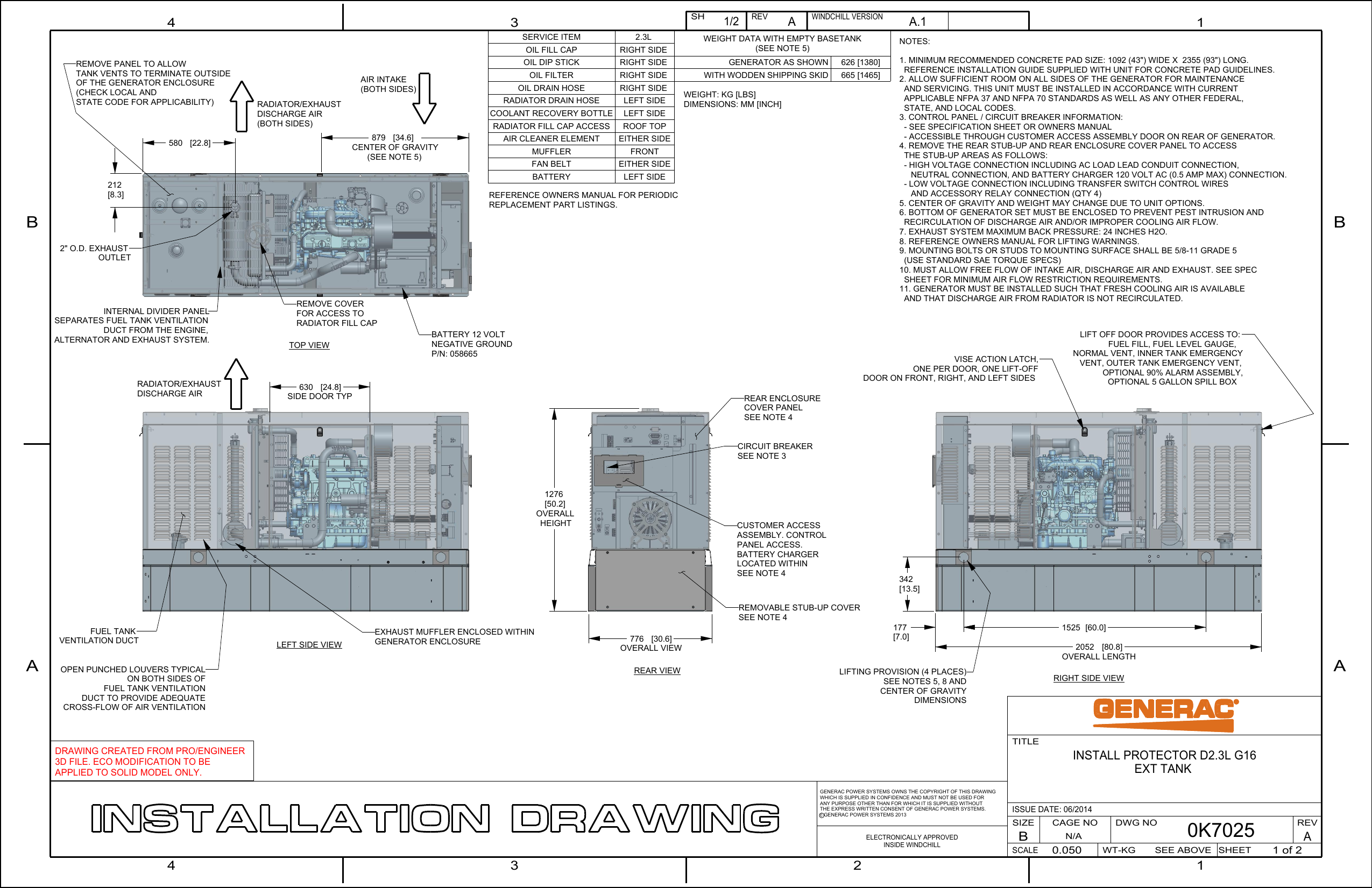 Generac 48kW RD04834ADAL User manual | Manualzz