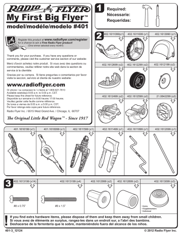 radio flyer 3 in 1 trike manual