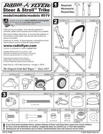 radio flyer 3 in 1 trike manual