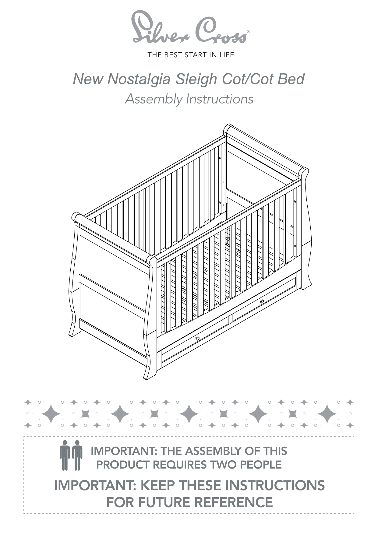 silver cross windsor cot bed