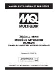 Mikasa MTX50HD Manuel + Chat IA et  PDF