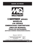 J36 Manuel de Pi&egrave;ces Multiquip + Chat IA et PDF