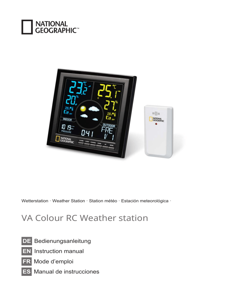 national geographic super weather station manual