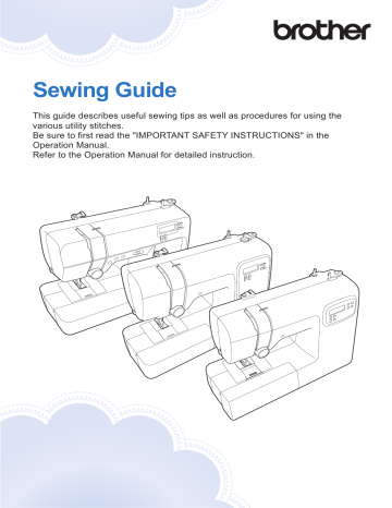 Brother CS7000X Guide | Manualzz