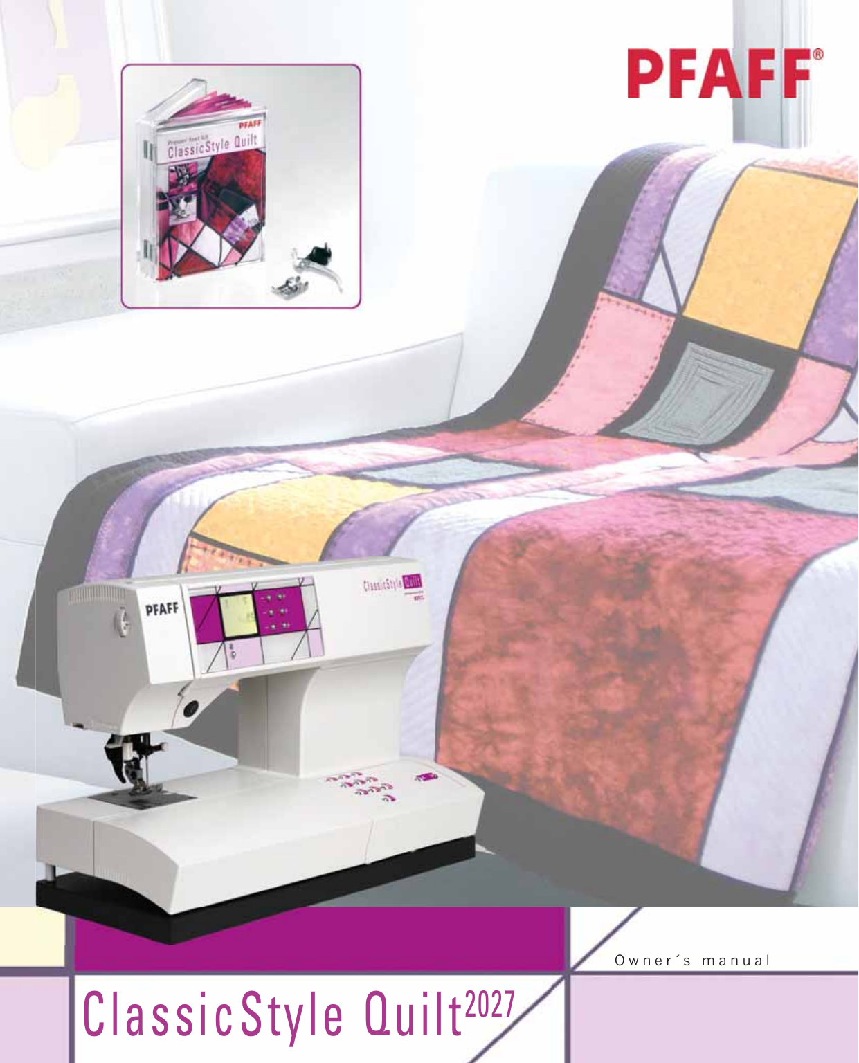 PFAFF classicstyle quilt 2027 Manual Manualzz