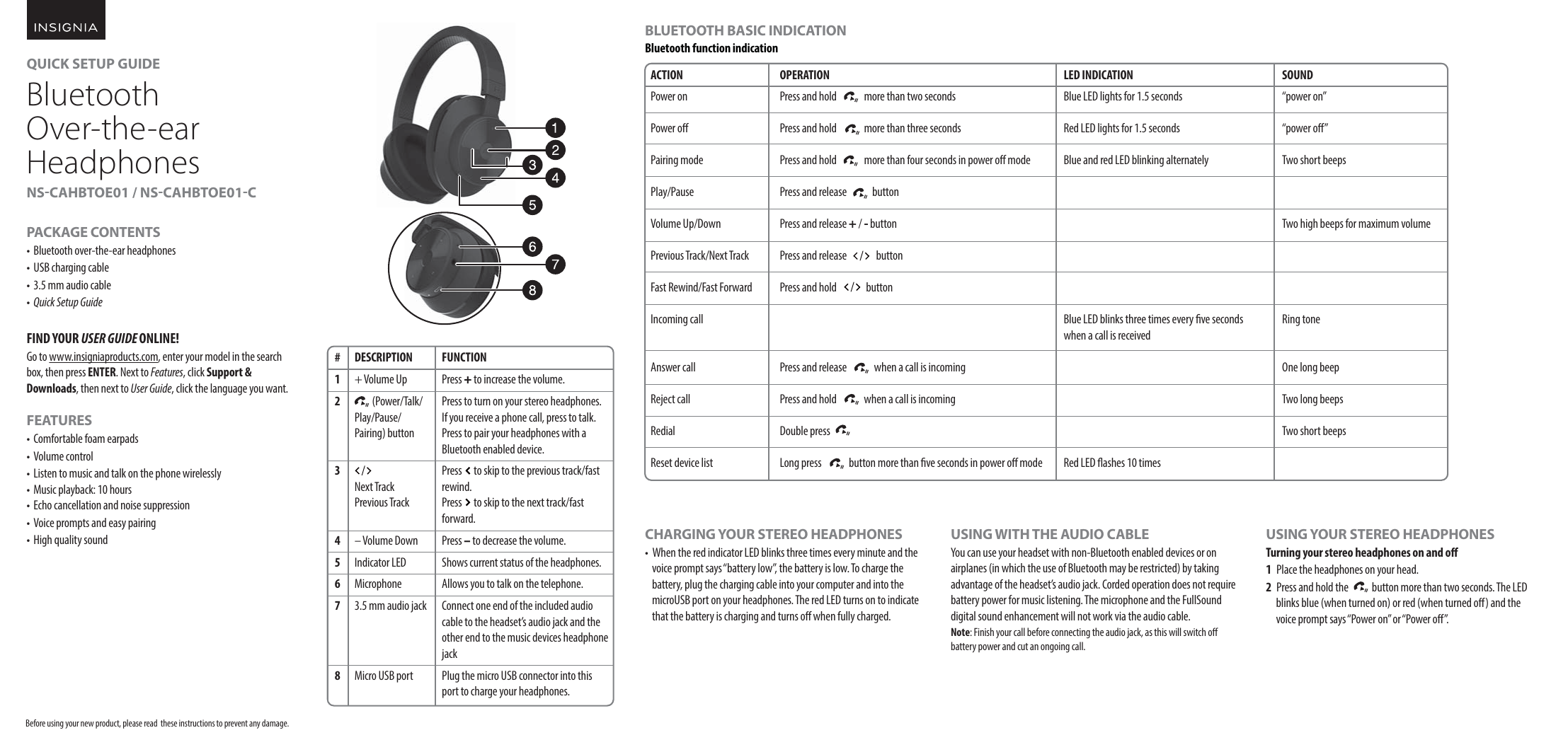 Ns Cahbteb02 Blk Manual 95+ Pages - Latest Edition 