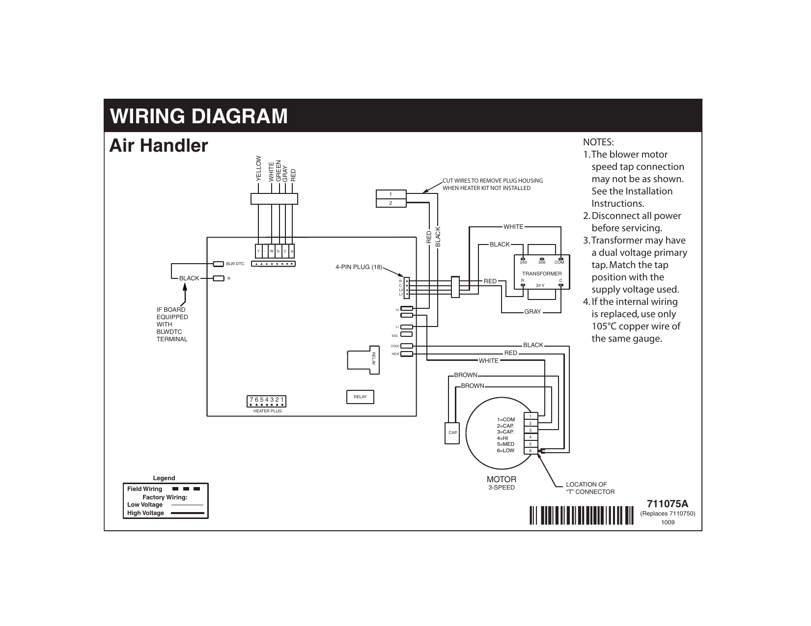 b6bm air handler