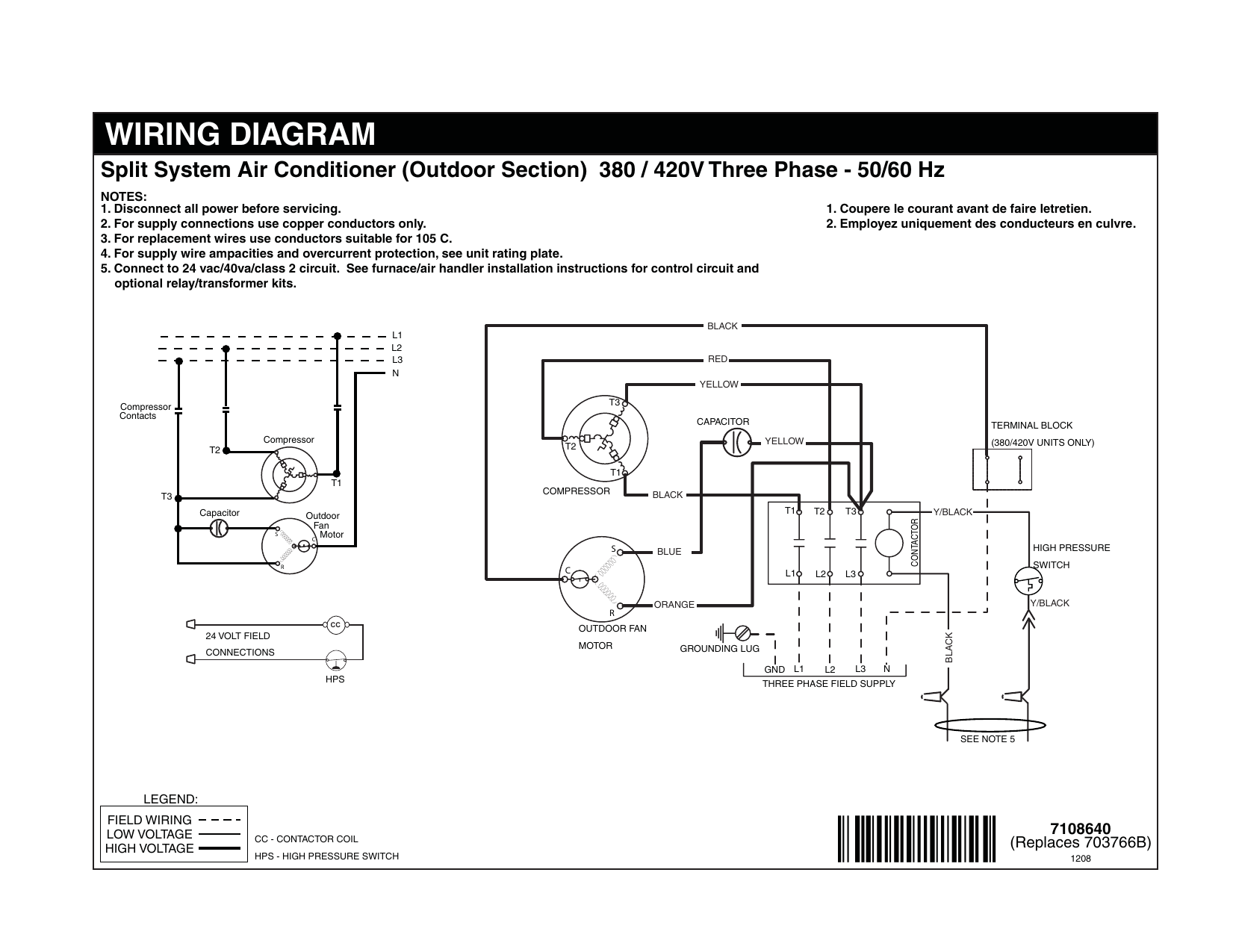 Intertherm S T 4bx Wiring Diagram