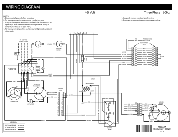 Unbranded P6SD-X 3 - 5 Ton, 3 phase Wiring Diagram | Manualzz  Bard Wiring Diagram    Manualzz
