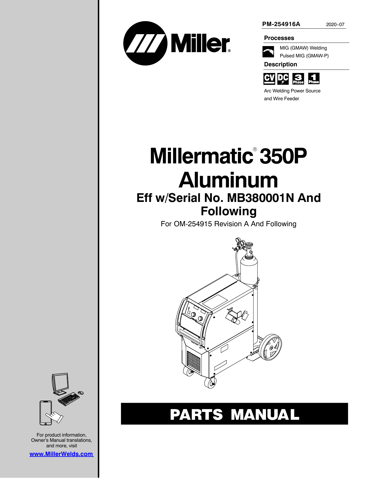 Miller Millermatic 350p Manual Discounts Shops hit.skku.edu