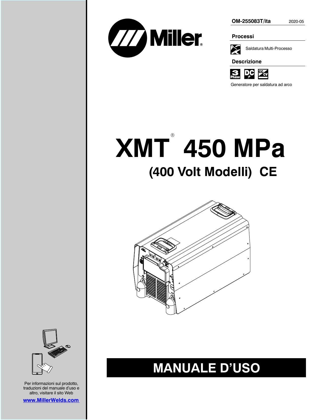 Miller NA272536U Owner's manual | Manualzz